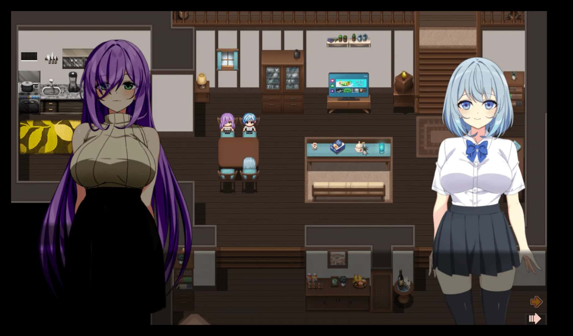 魔法少女露娜与奈奈美 版游戏封面